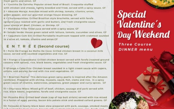Celebrate Valentine’s Day at The Grill From Ipanema!
