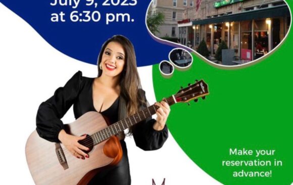 Mirian Mendes Brings Live Music this Sunday July 9th, 2023 6:30PM